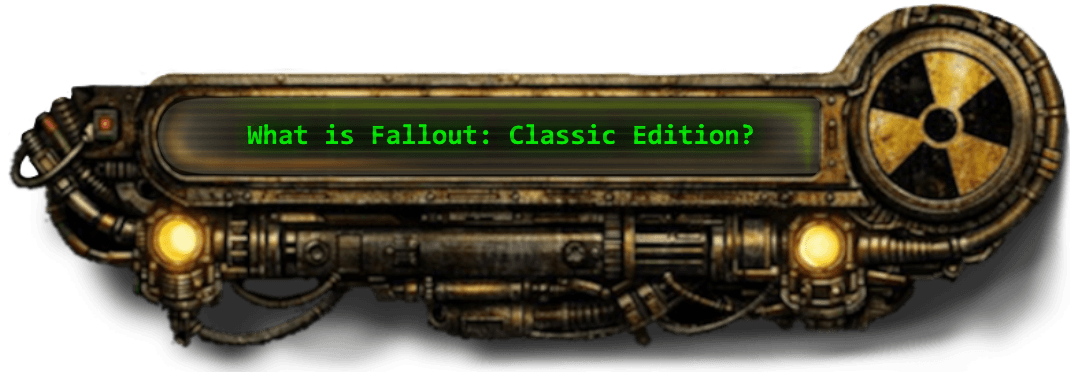 Fallout Classic Edition - Resources Main files at Fallout New Vegas ...